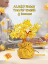 Yellow Crystal  Wealth Tree Wealth Ornament
