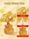 Yellow Crystal  Wealth Tree Wealth Ornament